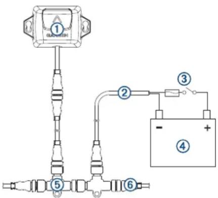 GARMIN SteadyCast - Overvejelser om NMEA 2000 tilslutning - 1