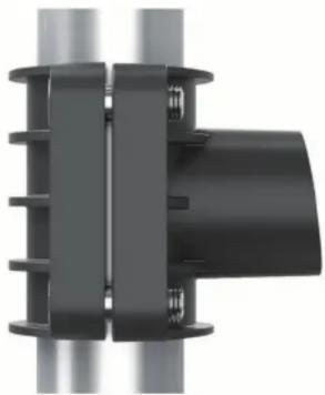 GARMIN Panoptix LiveScope LVS12 - Retning på beslaget til elmotorens aksel - 1