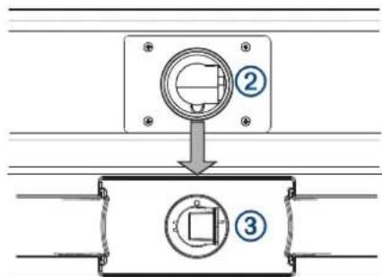 GARMIN GMR Fantom 126 - Installation af antennen - 1