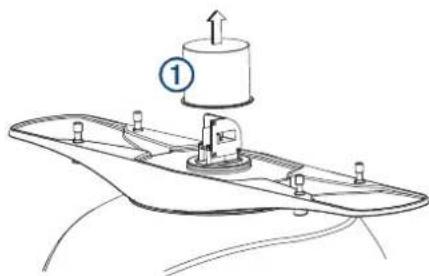 GARMIN GMR 624 - Installere antennen - 1