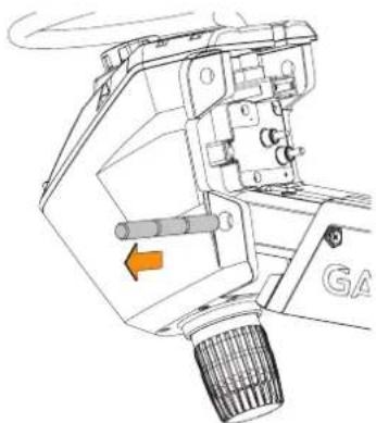 GARMIN Force Trolling Motor Freshwater 50 - Afmontering af trækkablet - 3