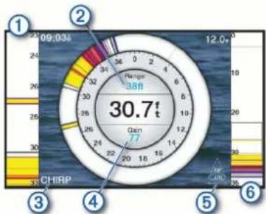 GARMIN ECHOMAP Ultra 122sv - Genveje på siden Blinkfunktion - 1