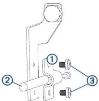 GARMIN Reactor 40 Kicker - que prendem o cabo do atuador do acelerador ao suporte - 1