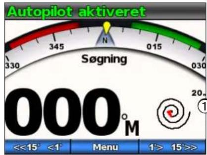GARMIN GHP 12 - Sådan følger du søgemønstret - 1