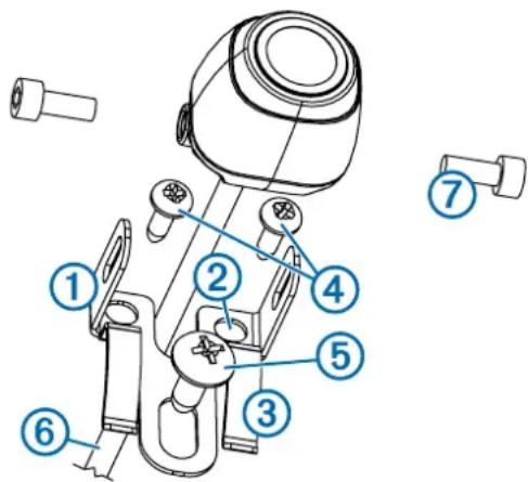 GARMIN BC 20 - De camera monteren - 1