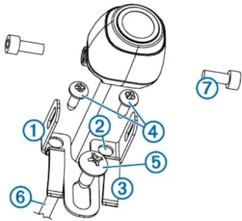 GARMIN BC 20 - Montowanie kamery - 1
