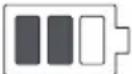 MAKITA DDF448Y1J - Opbrugt-signal for resterende batterikapacitet (Fig. 9) - 2