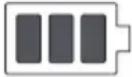 MAKITA DDF448Y1J - Symbol „Leer“ für verbleibende Akkuladung (Abb. 9) - 1