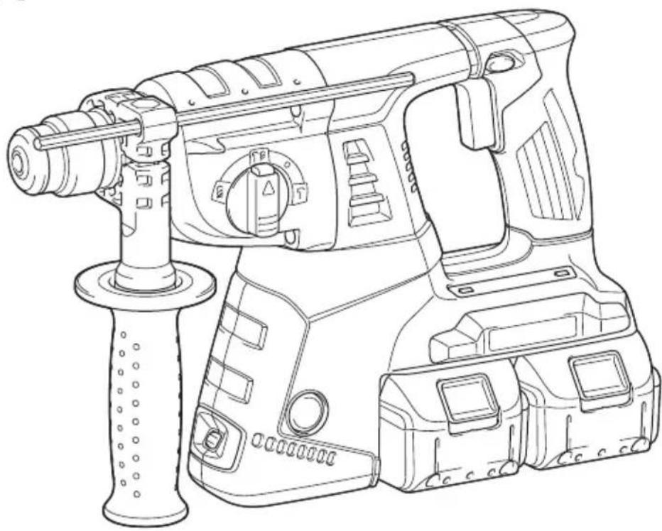 MAKITA DHR264ZJ - 1