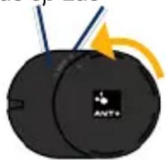 GARMIN Foot Pod - Sådan udskiftes batteriet: - 1