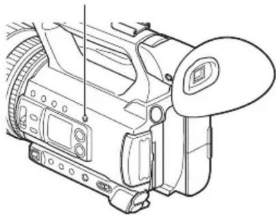 SONY PXW-Z150 - Välja den minneskortplats som ska användas vid inspelning - 1
