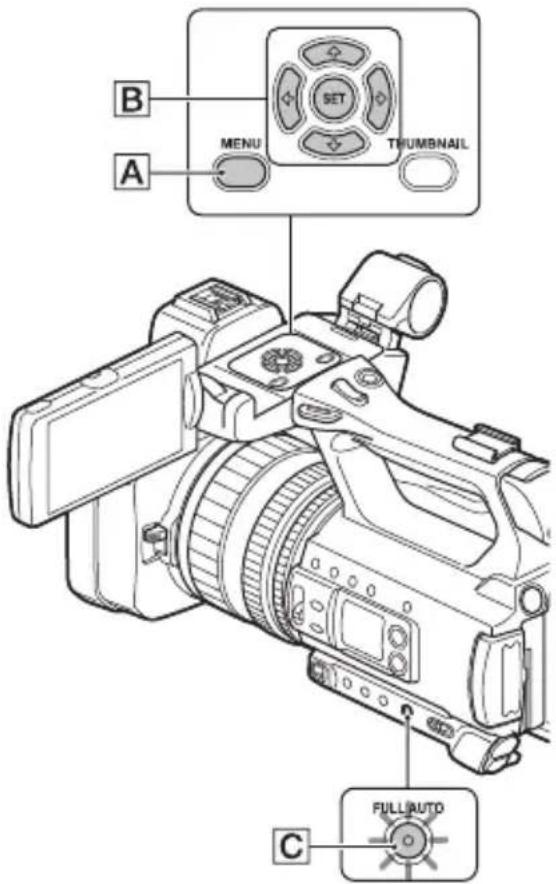 B A MENU SET THUMBAIL FULL AUTO C