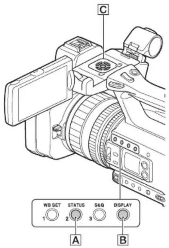 SONY PXW-Z150 - Ändra och kontrollera videokamerans inställningar - 1