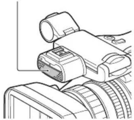 SONY PXW-Z150 - Spela in ljud från den inbyggda mikrofonen - 1