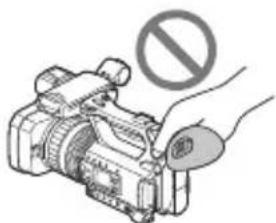 SONY PXW-Z150 - Tänk på det här när du använder videokameran - 3