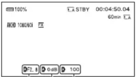 SONY PXW-Z150 - DISPLAY SET-menu - 4