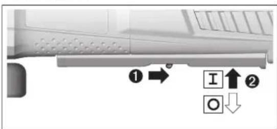 BOSCH GWS 12-125 CIP Professional - Uvedení do provozu - 1