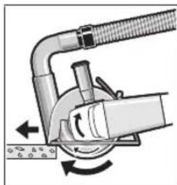 BOSCH GWS 12-125 CIP Professional - Rezanje kamna - 1