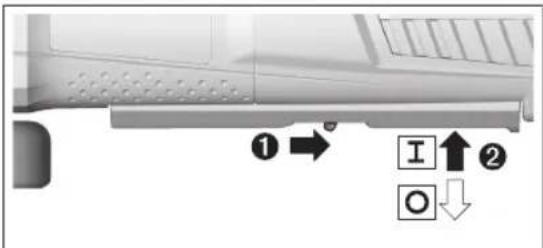 BOSCH GWS 12-125 CIP Professional - Uruchamianie - 1