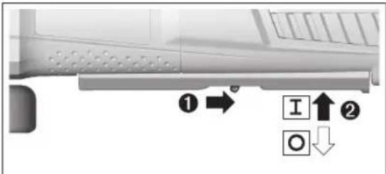BOSCH GWS 12-125 CIP Professional - Ставање во употреба - 1
