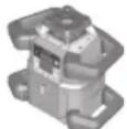 BOSCH GRL 600 CHV Professional - Instalación del instrumento de medición - 1
