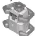 BOSCH GRL 600 CHV Professional - Ölçme cihazının yerleştirilmesi - 1