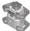 BOSCH GRL 600 CHV Professional - Mittalaitteen asettaminen käyttöalustalle - 1