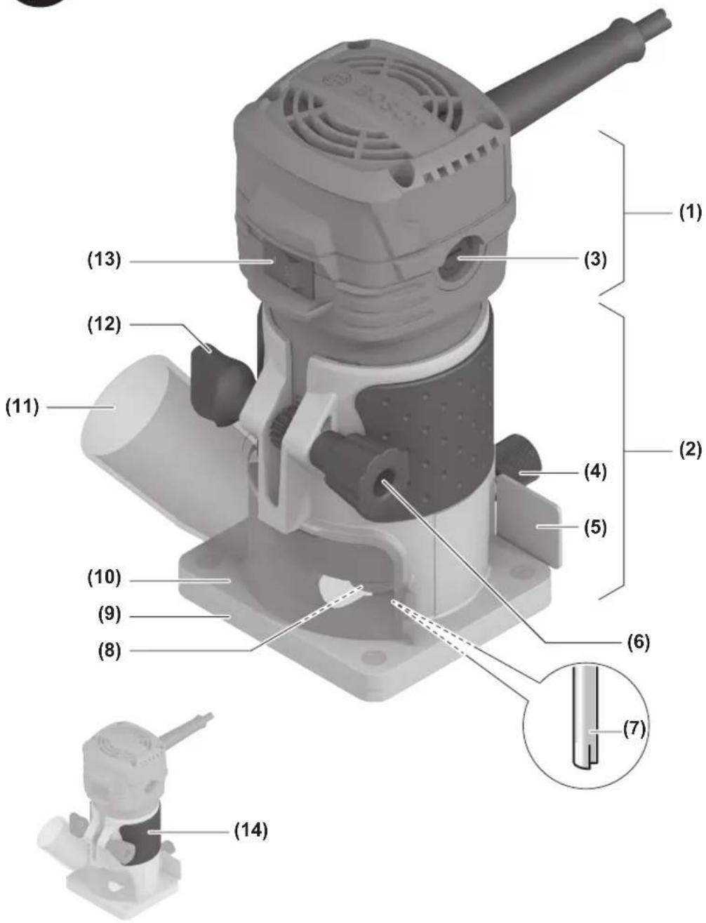 BOSCH GKF 550 Professional - 2
