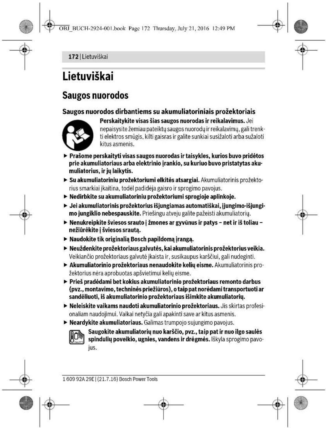 BOSCH GLI 12V-80 Professional - Aizsardzība pret dziļo izlādi - 6