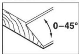 0-45°