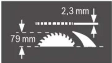 2,3 mm 79 mm