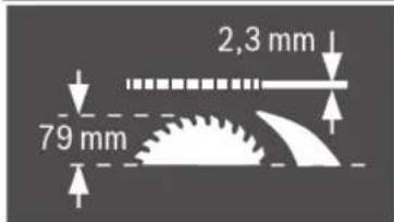 2,3 mm 79 mm