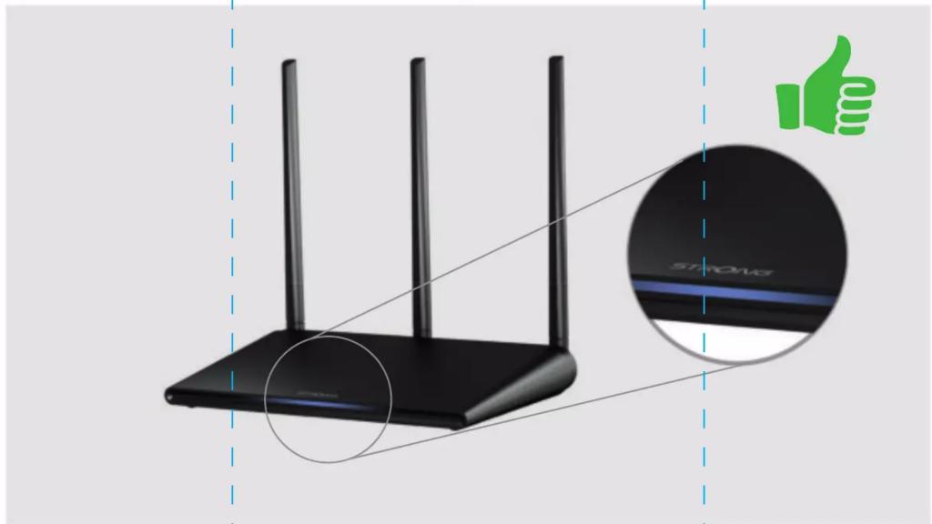 STRONG Dual Band Router 750 - SERVICE CENTER - 4
