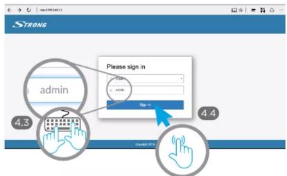 STROONG admin Please sign in sign-in 4.3 4.4 Start/End