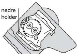 nedre holder
