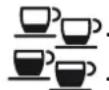 DELONGHI ECAM 25.120.SB - Selección de la cantidad de café por taza - 3
