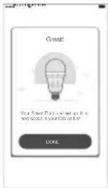 Great! Your Great Bulb is asked to like have saved in your code on it DONE