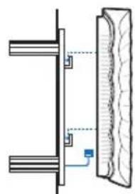 TP-LINK EAP320 - ■ Vaihtoehto 3: Asennus seinälle - 5