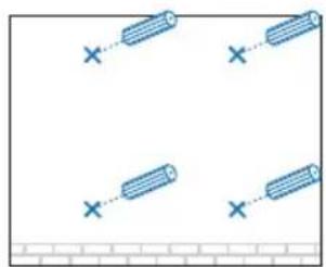 TP-LINK EAP320 - ■ Optie 3: Muur montage - 4