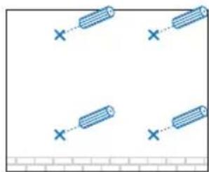 TP-LINK EAP320 - ■ Option 3 : Montage mural - 4