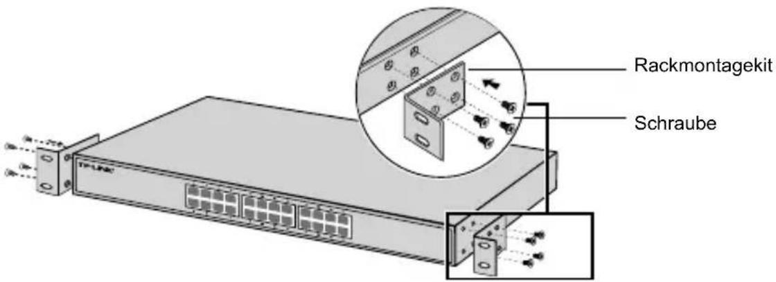 Rackmontagekit Schraube