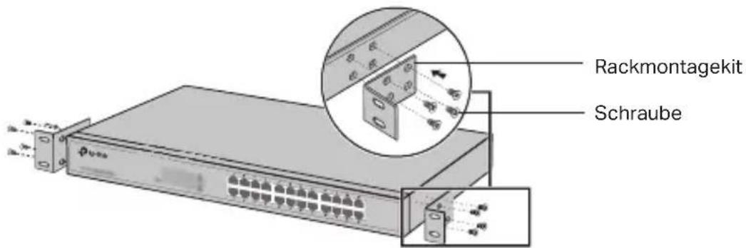 Rackmontagekit Schraube