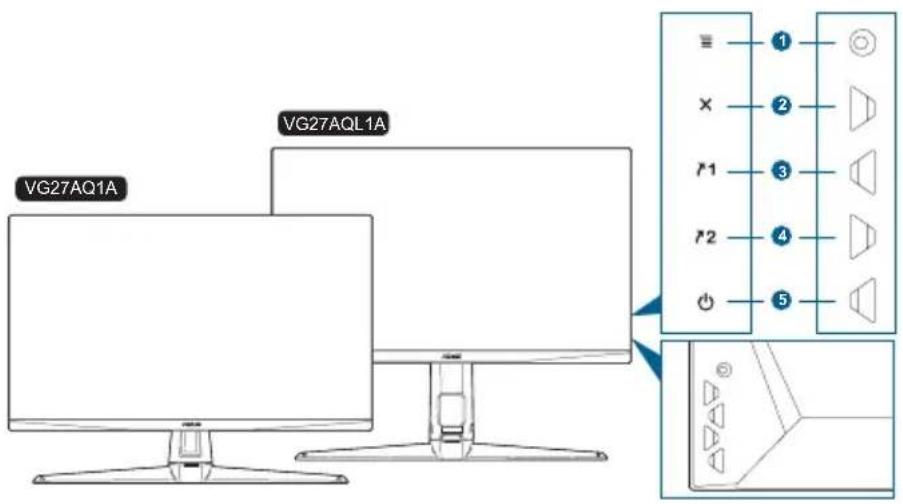 ASUS TUF Gaming VG27AQ1A - Set forfra - 1