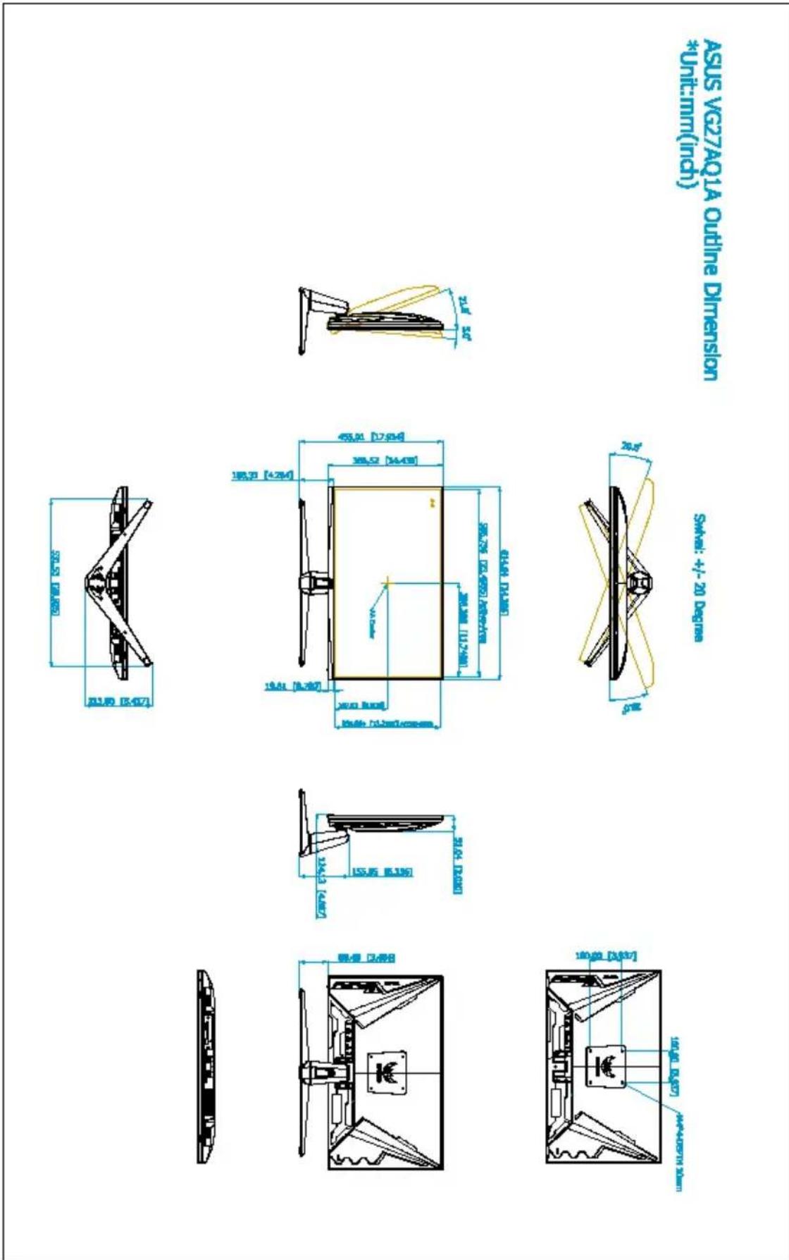 ASUS V6Z7A01A outline Dimension *Unit:mm(Indt) Sfooter: +/- 20 degrees 24ft 50" 24ft 120ft 24ft 300ft 24ft 600ft 24ft 900ft 24ft 1200ft 24ft 1500ft 24ft 1800ft 24ft 2100ft 24ft 2400ft 24ft 2700ft 24ft 3000ft 24ft 3300ft 24ft 3600ft 24ft 3900ft 24ft 4200ft 24ft 4500ft 24ft 4800ft 24ft 5100ft 24ft 5400ft 24ft 5700ft 24ft 6000ft 24ft 6300ft 24ft 6600ft 24ft 6900ft 24ft 7200ft 24ft 7500ft 24ft 7800ft 24ft 8100ft 24ft 8400ft 24ft 8700ft 24ft 9000ft 24ft 9300ft 24ft 9600ft 24ft 9900ft 25 ft 1.5mm (Indt)