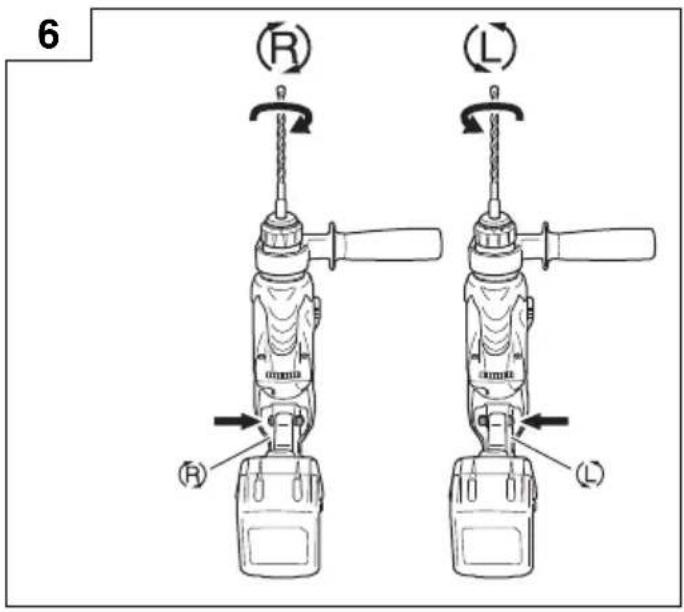 6 (R) (L) R L