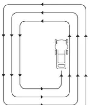 Honda HRX 537C HY - Mulch-Betrieb - 1