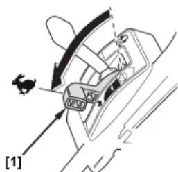 Honda HRX 537C HY - Levetta del gas - 1