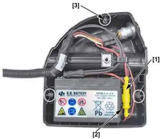 [3] [1] R.B. BATTERY SHEKELA 4-2 1.0V, 2.0kV, 500-100 MΩ: 100Ω/100Ω Pb 2 [2]