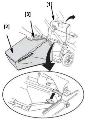 Honda HRX 537C HY - Cubierta posterior - 1