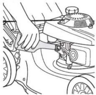 Honda HRX 537C HY - Changement de l'huile moteur - 2